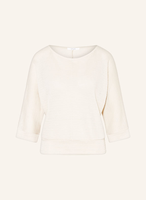 OPUS Pullover SOLLIKA mit 3/4-Arm CREME