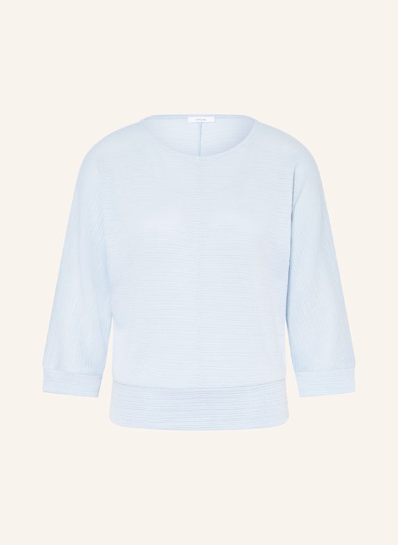 OPUS Pullover SOLLIKA mit 3/4-Arm HELLBLAU