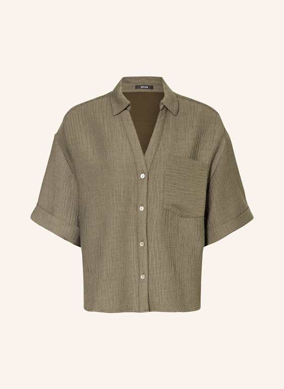OPUS Bluse FIORA OLIV