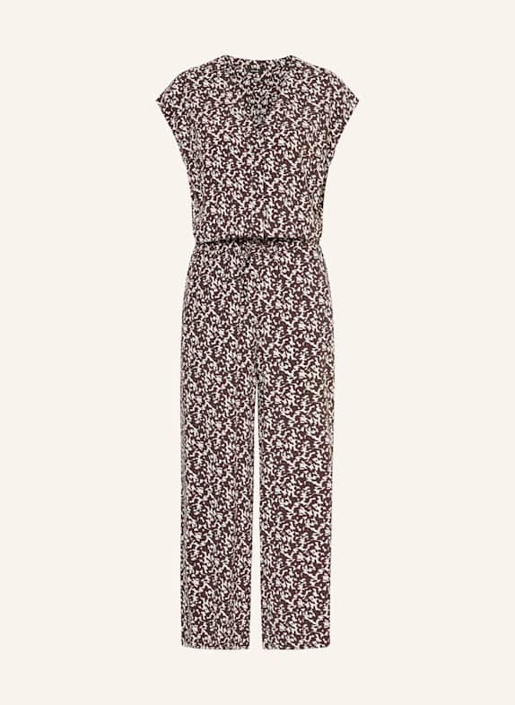 OPUS Jumpsuit MONELI DUNKELBRAUN/ ECRU