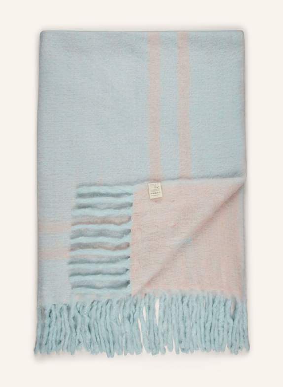 BONGUSTA Throw WEEKEND LIGHT PINK/ LIGHT BLUE