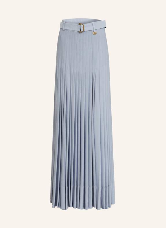 BURBERRY Plisseerock HELLBLAU