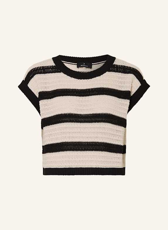 monari Strickshirt SCHWARZ/ CREME