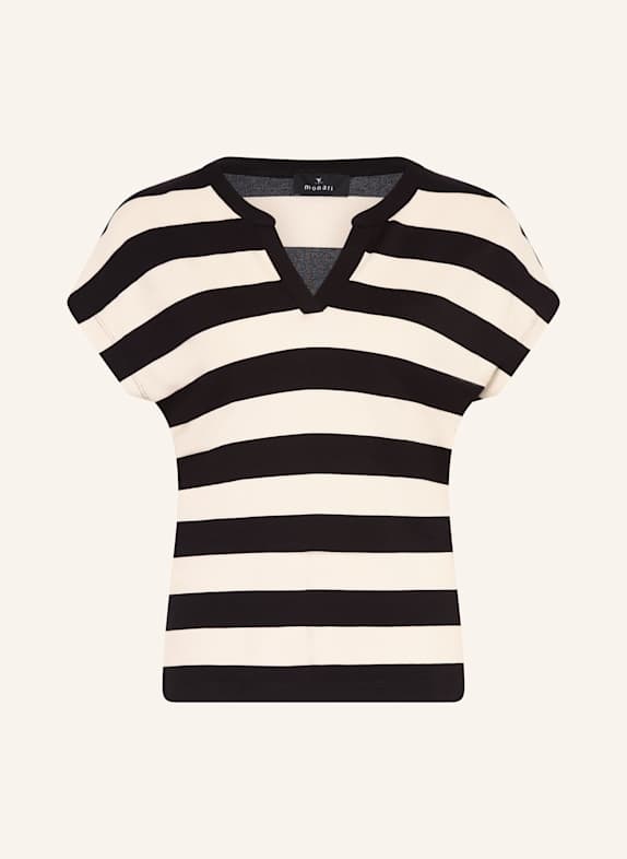 monari T-Shirt SCHWARZ/ ECRU