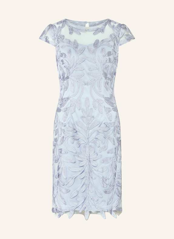 APART Cocktailkleid mit Spitze HELLBLAU