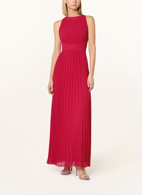 APART Plisseekleid NEONPINK