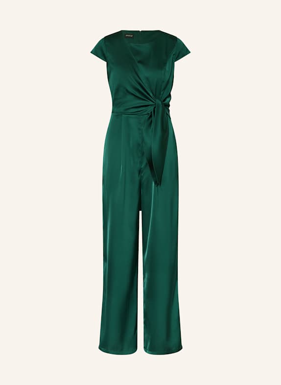 APART Jumpsuit aus Satin DUNKELGRÜN