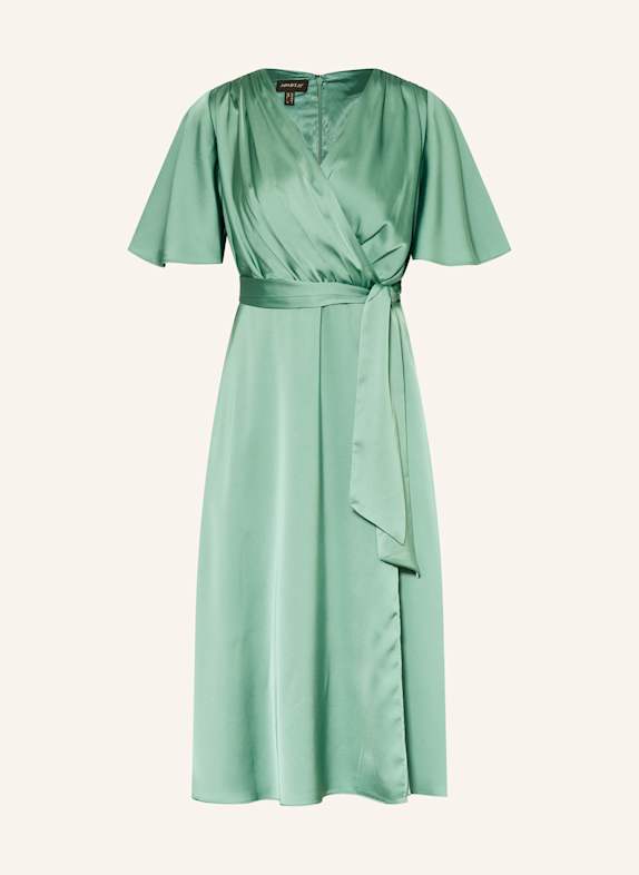 APART Cocktailkleid aus Satin PETROL