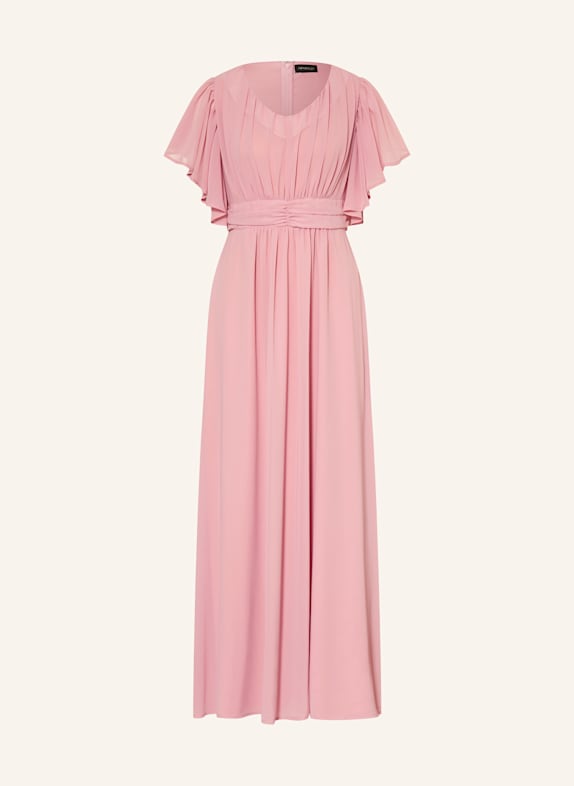 APART Abendkleid mit Rüschen und Volants ROSÉ