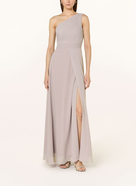 APART One-Shoulder-Kleid mit Plissees HELLLILA