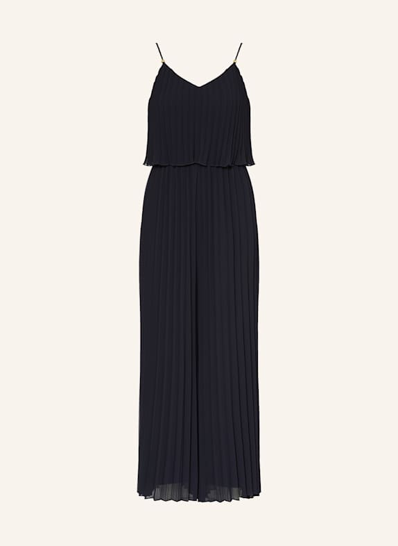 APART Jumpsuit mit Plissees DUNKELBLAU