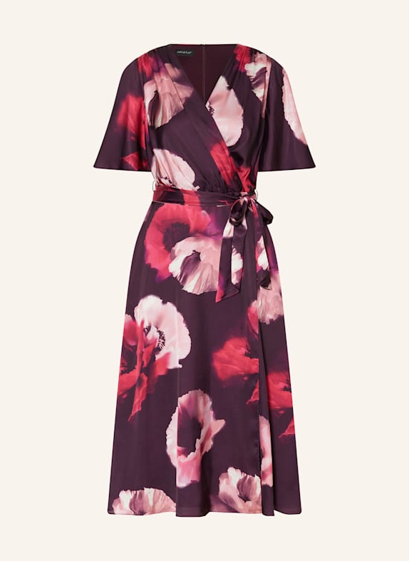APART Satinkleid DUNKELLILA/ ROSA/ PINK