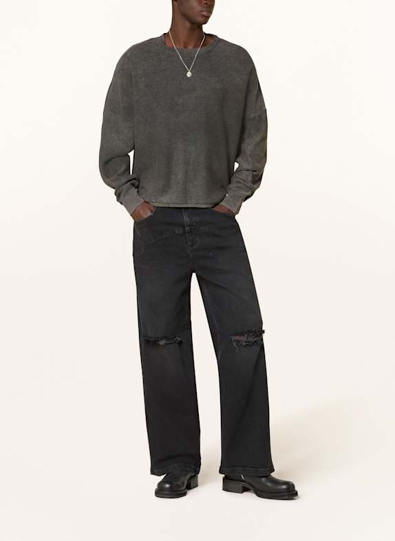RETERNITY Destroyed jeans Baggy Fit WASHED BLACK
