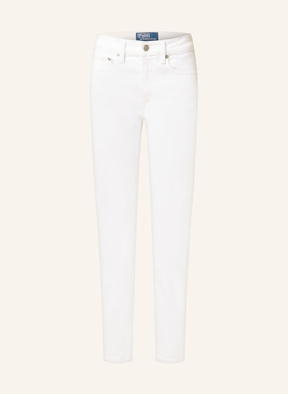 POLO RALPH LAUREN Jeansy skinny BIAŁY