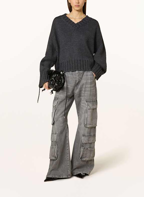 black palms Pullover VEE MØRKEGRÅ