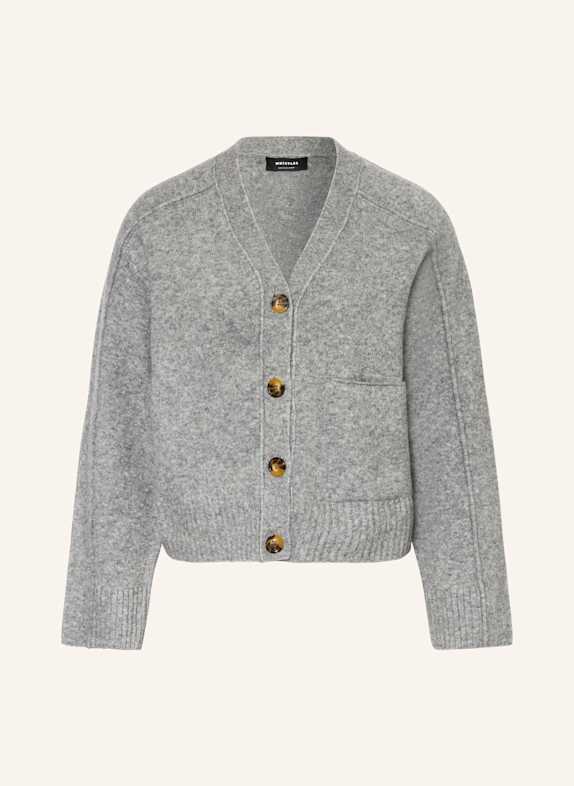 WHISTLES Strickjacke GRAU