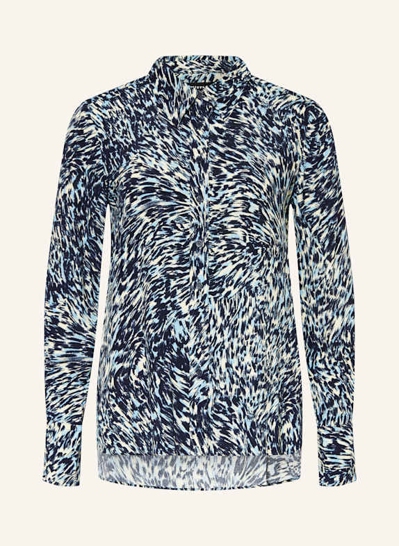 WHISTLES Hemdbluse DUNKELBLAU/ ECRU/ HELLBLAU