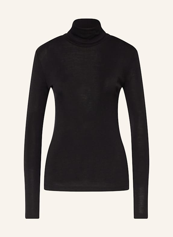 MRS & HUGS Rollkragenshirt SCHWARZ