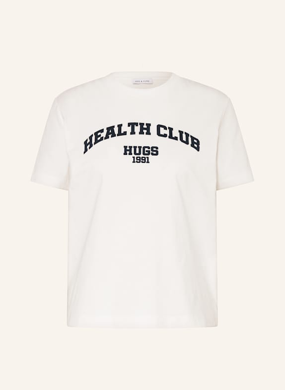 MRS & HUGS T-Shirt WEISS/ DUNKELBLAU