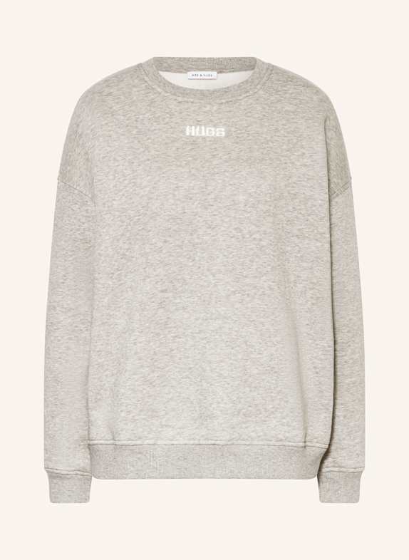 MRS & HUGS Sweatshirt GRAU