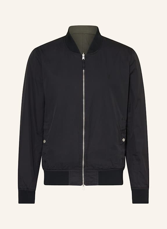 ALLSAINTS Blouson BASSETT zum Wenden SCHWARZ/ KHAKI