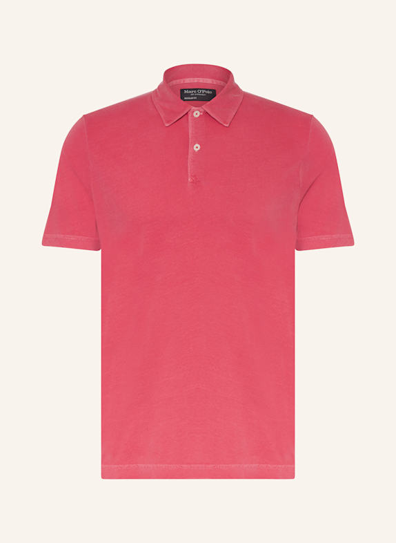 Marc O'Polo Jersey-Poloshirt Regular Fit HELLROT