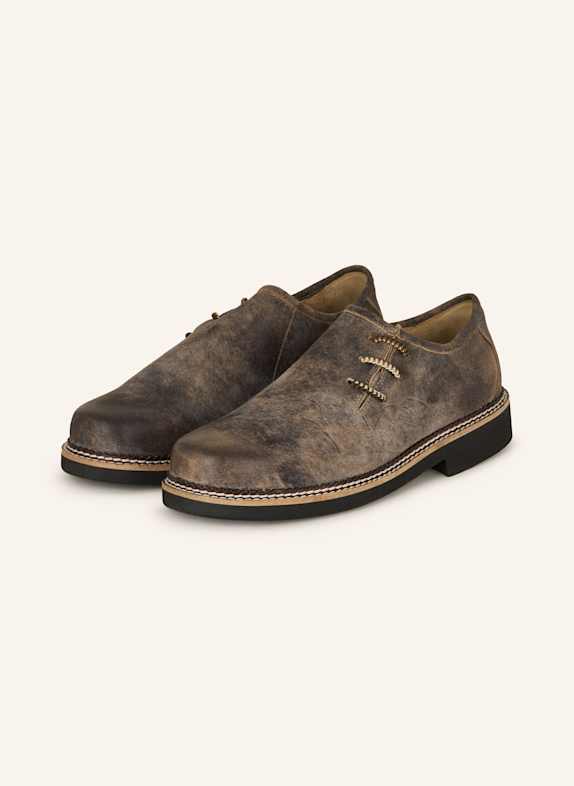 Spieth & Wensky Haferlschuhe DIETHELM DUNKELGRAU/ BEIGE