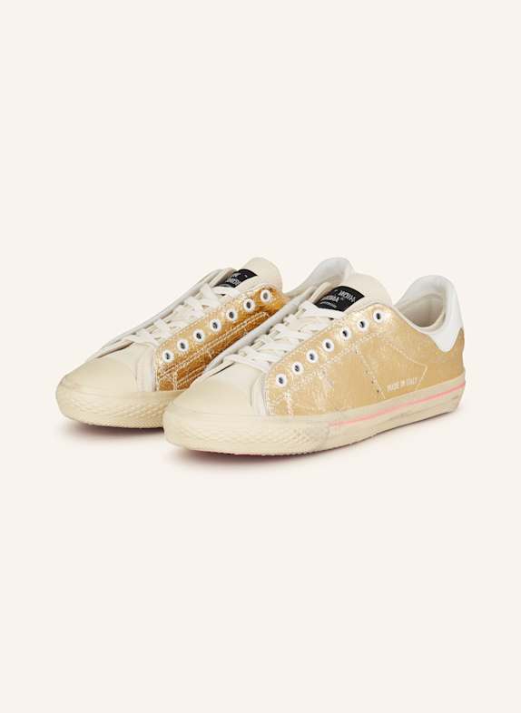 HIDN-ANDER Sneaker STARLESS LOW GOLD/ WEISS