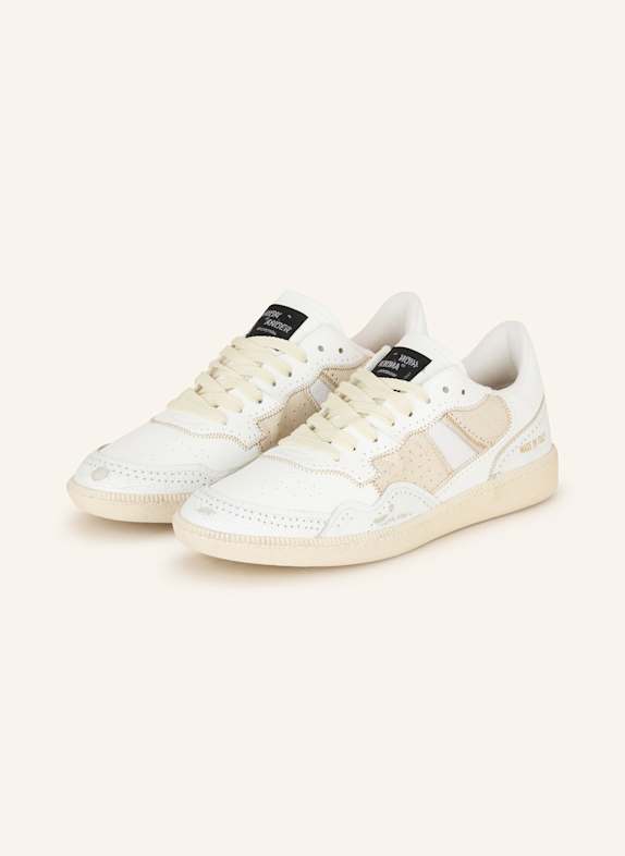 HIDN-ANDER Sneakersy MEGA BÍLÁ/ BÉŽOVÁ