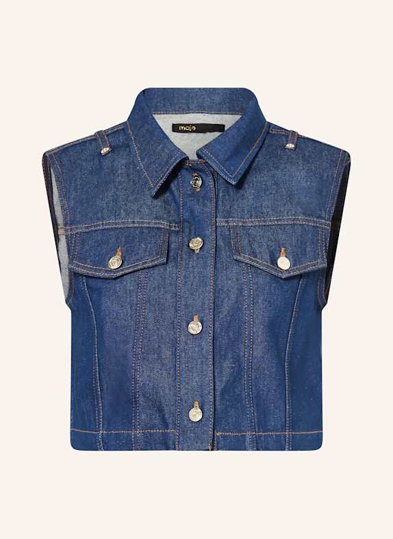 maje Jeansweste DUNKELBLAU