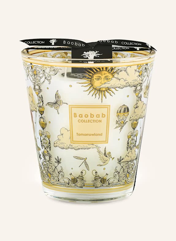 Baobab COLLECTION Duftkerze TOMORROWLAND 2025 SCHWARZ/ GOLD/ WEISS