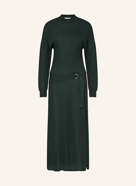 REISS Strickkleid DUNKELGRÜN