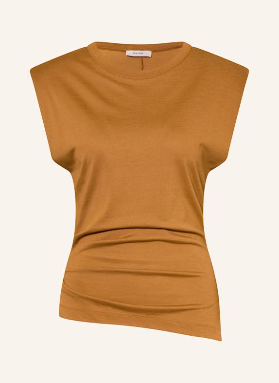 REISS Top JADE COGNAC