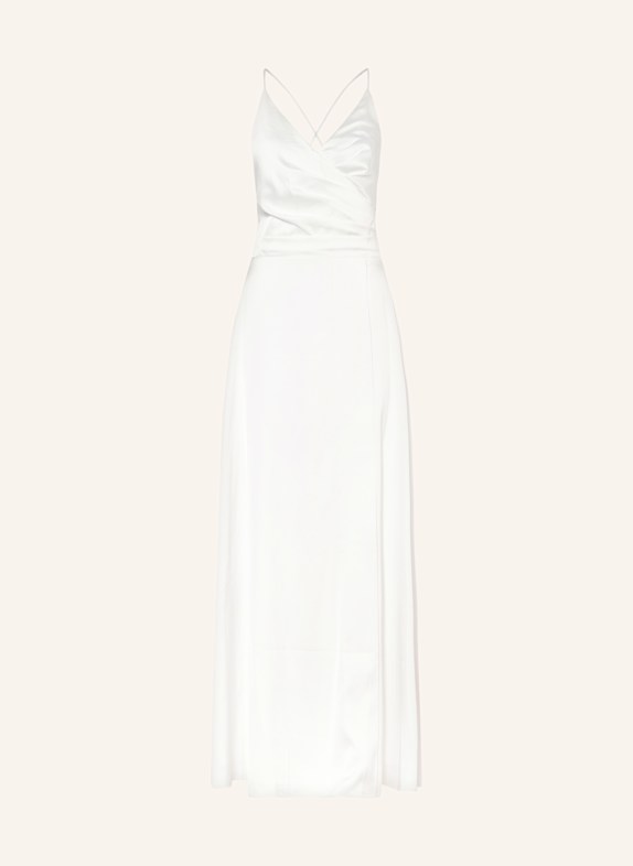 APART Abendkleid in Wickeloptik WEISS
