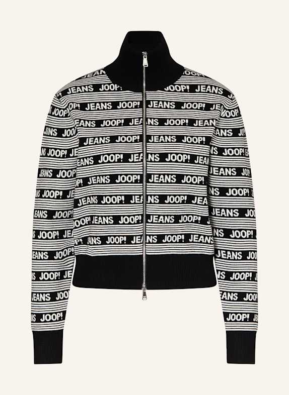 JOOP! JEANS Cardigan KADRI BLACK/ WHITE