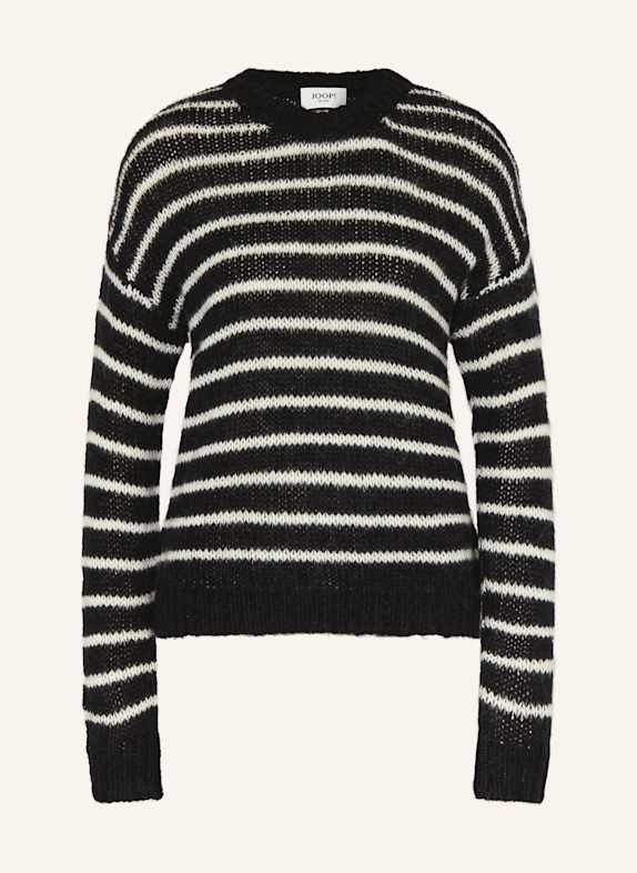 JOOP! JEANS Sweater KINGA BLACK/ WHITE