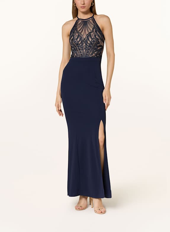 LIPSY Abendkleid mit Spize DUNKELBLAU