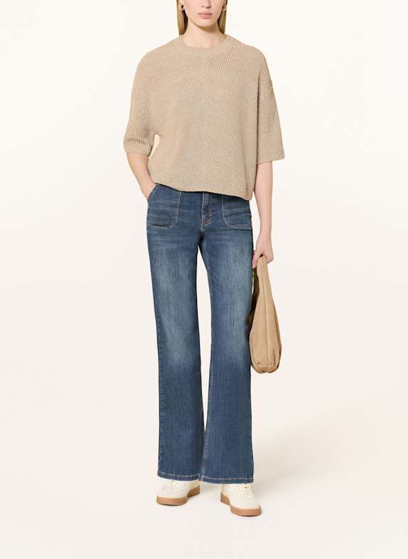 OPUS PANTS Straight jeans MELLY CRUSH 70193 mid stormy blue