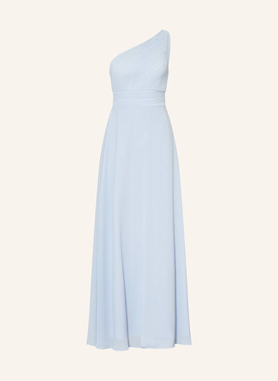 APART One-Shoulder-Kleid mit Plissees HELLBLAU
