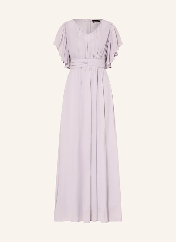 APART Abendkleid mit Rüschen und Volants HELLLILA