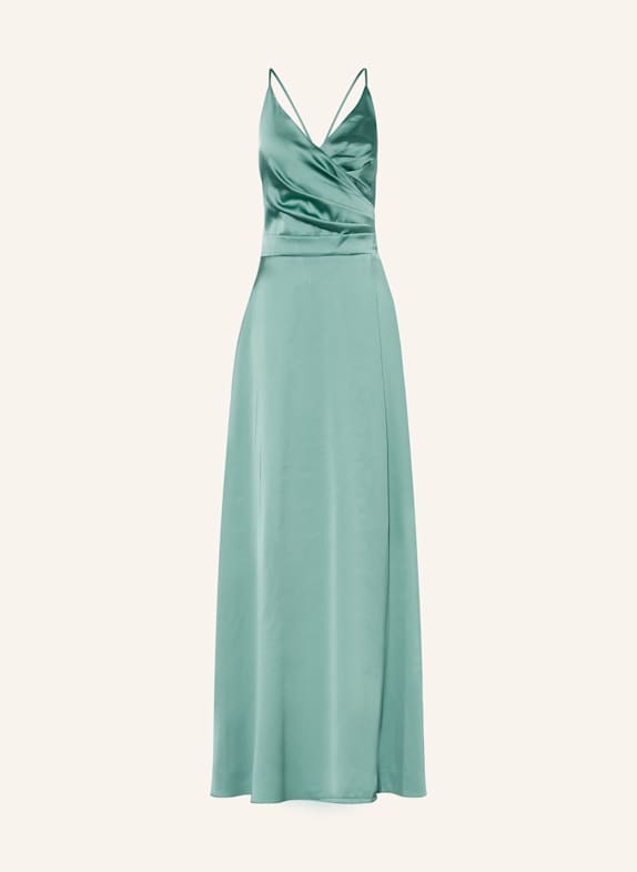 APART Abendkleid in Wickeloptik PETROL