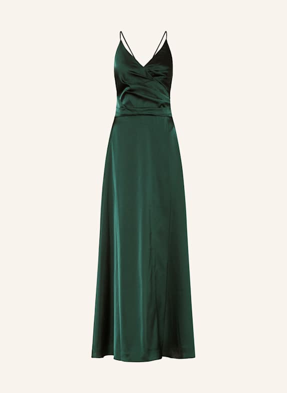 APART Abendkleid in Wickeloptik DUNKELGRÜN