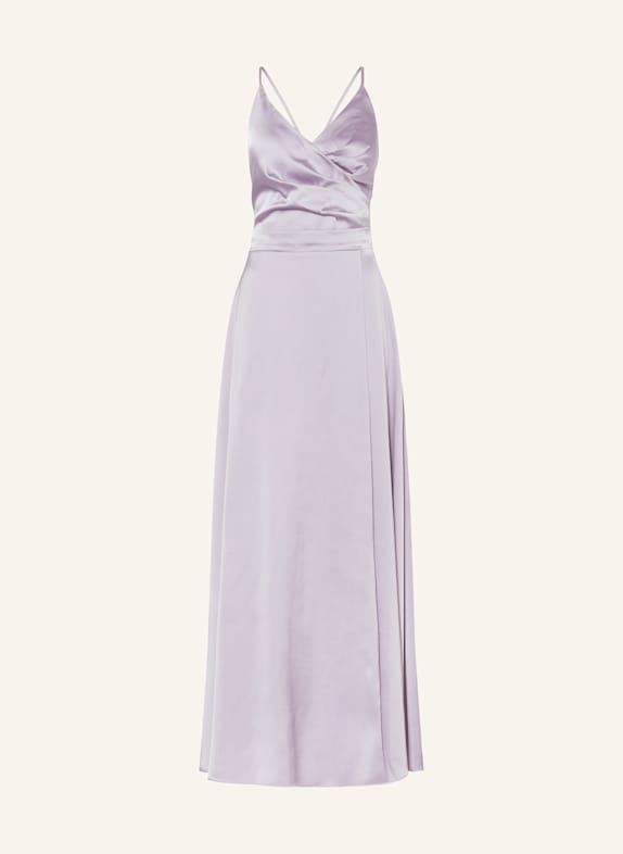 APART Abendkleid in Wickeloptik HELLLILA