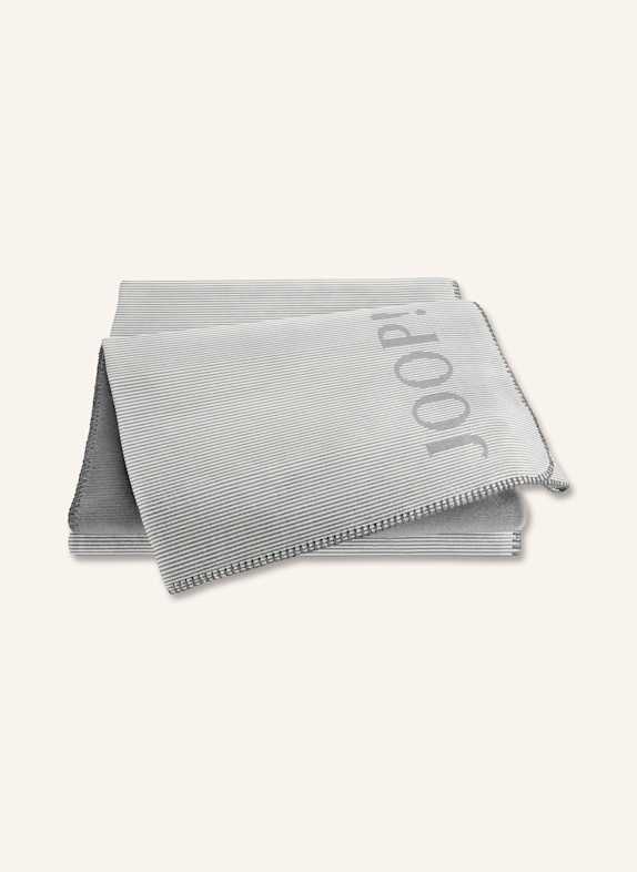 JOOP! Throw JOOP! STUDIO LIGHT GRAY/ WHITE