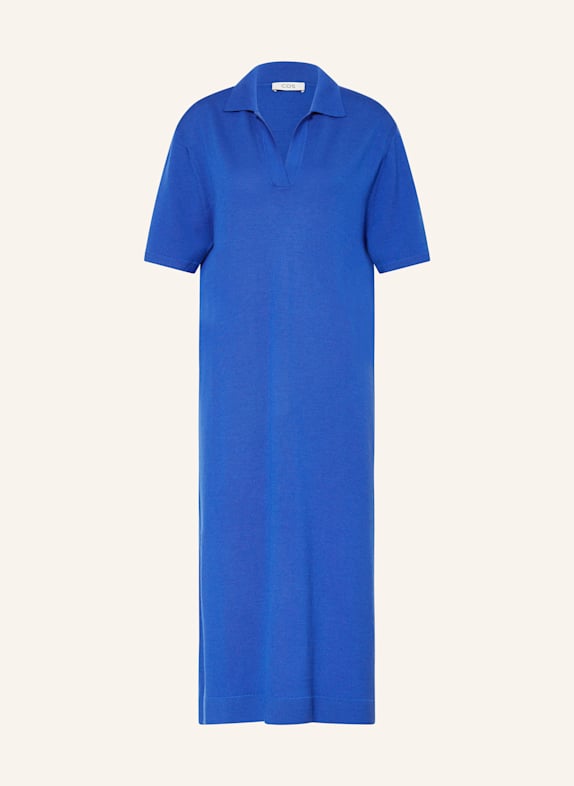 COS Kleid aus Merinowolle BLAU