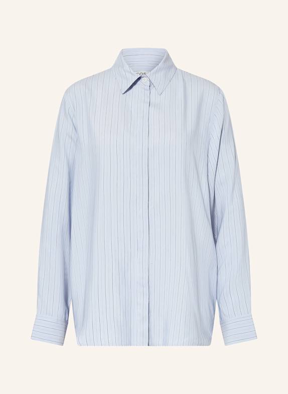COS Hemdbluse HELLBLAU/ GRAU/ WEISS