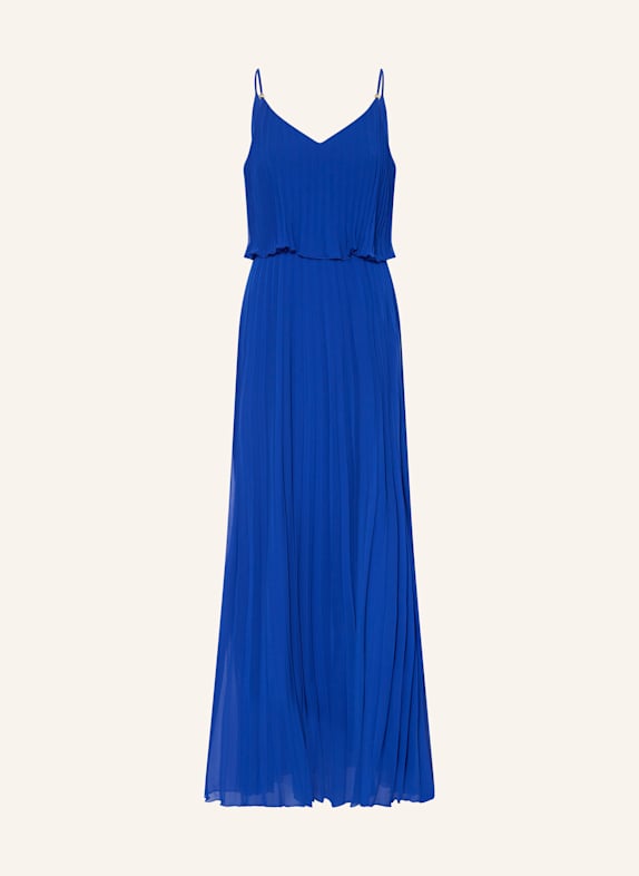 APART Abendkleid mit Plissees BLAU