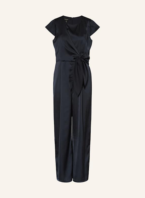 APART Satin-Jumpsuit DUNKELBLAU