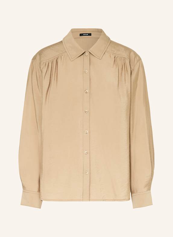 OPUS Hemdbluse FAMIGA CAMEL