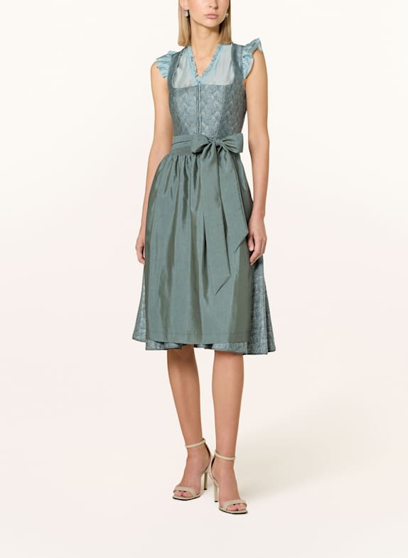 Spieth & Wensky Dirndl FILICIA PETROL / TURQUOISE